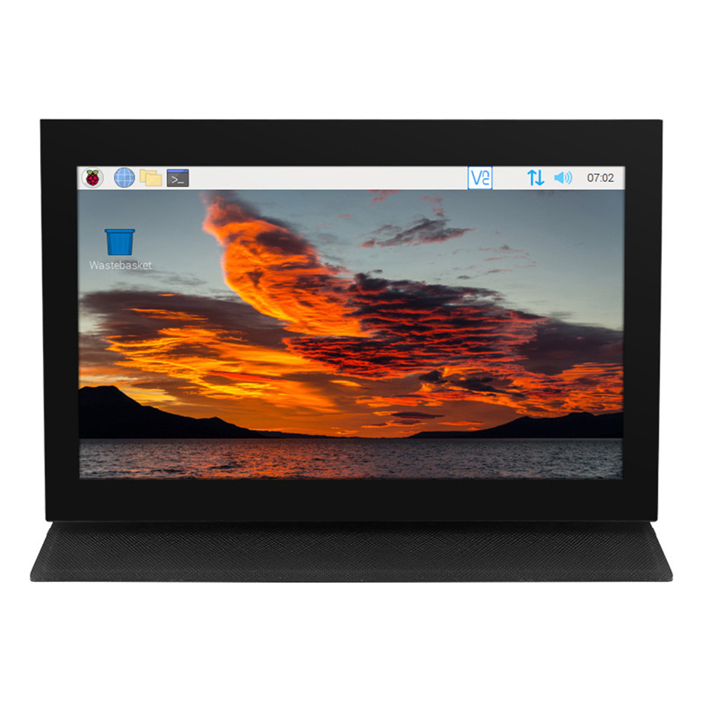 7 Inch IPS Display Screen HDMI-Compatible HD 1024x600 Touch Display PC Display Capacitive Touch Moni