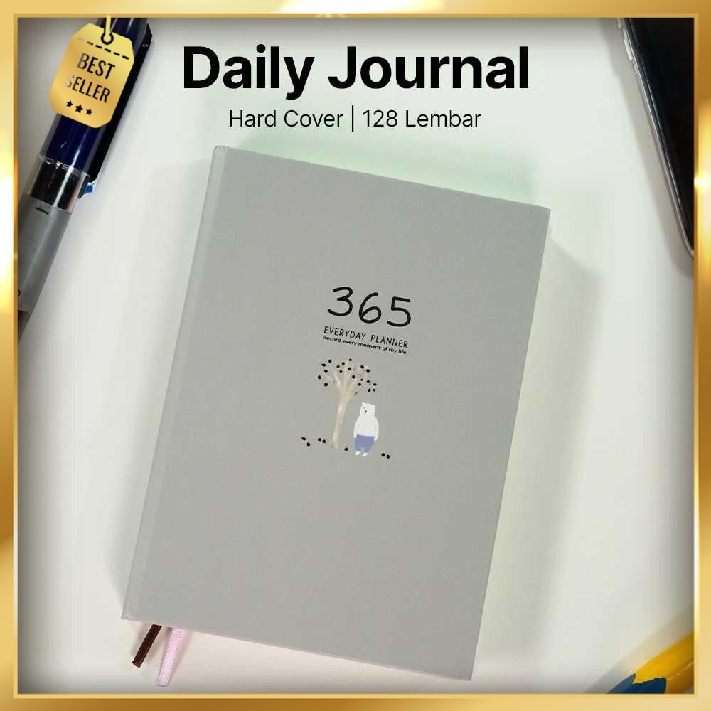 

DingDongTu Buku Diary 365 Hari Daily Journal Hard Cover 128 Lembar - DDT-4083