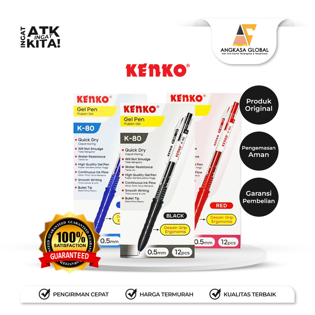 

KENKO PULPEN K-80 (1LSN/ 12PCS)