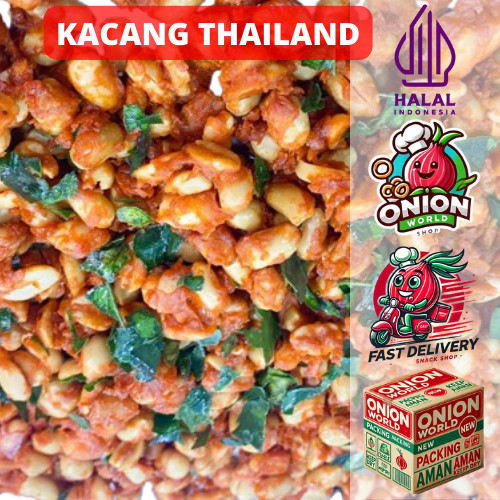 

UWD KACANG THALIAND 250gr Kacang Thailand Daun Jeruk Kacang Thailand Pedas Manis Daun Jeruk