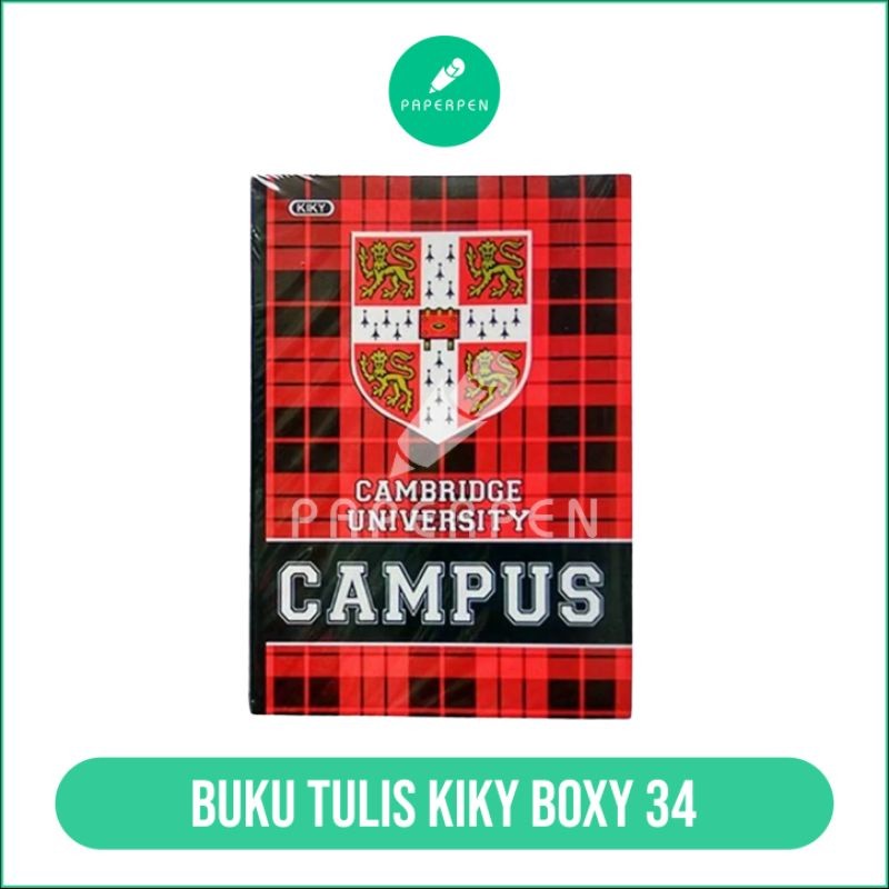 

[MS] BUKU TULIS KIKY BOXY 34 LEMBAR