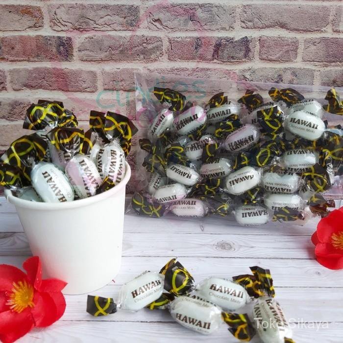 

permen jadul Hawaii coklat mint hawai 75pcs