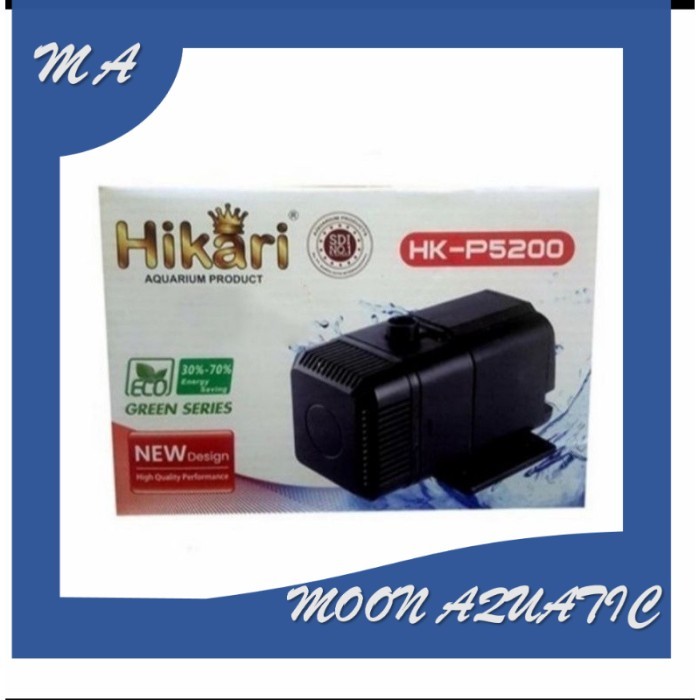pompa air celup aquarium kolam ikan HIKARI HK P 5200 water pump