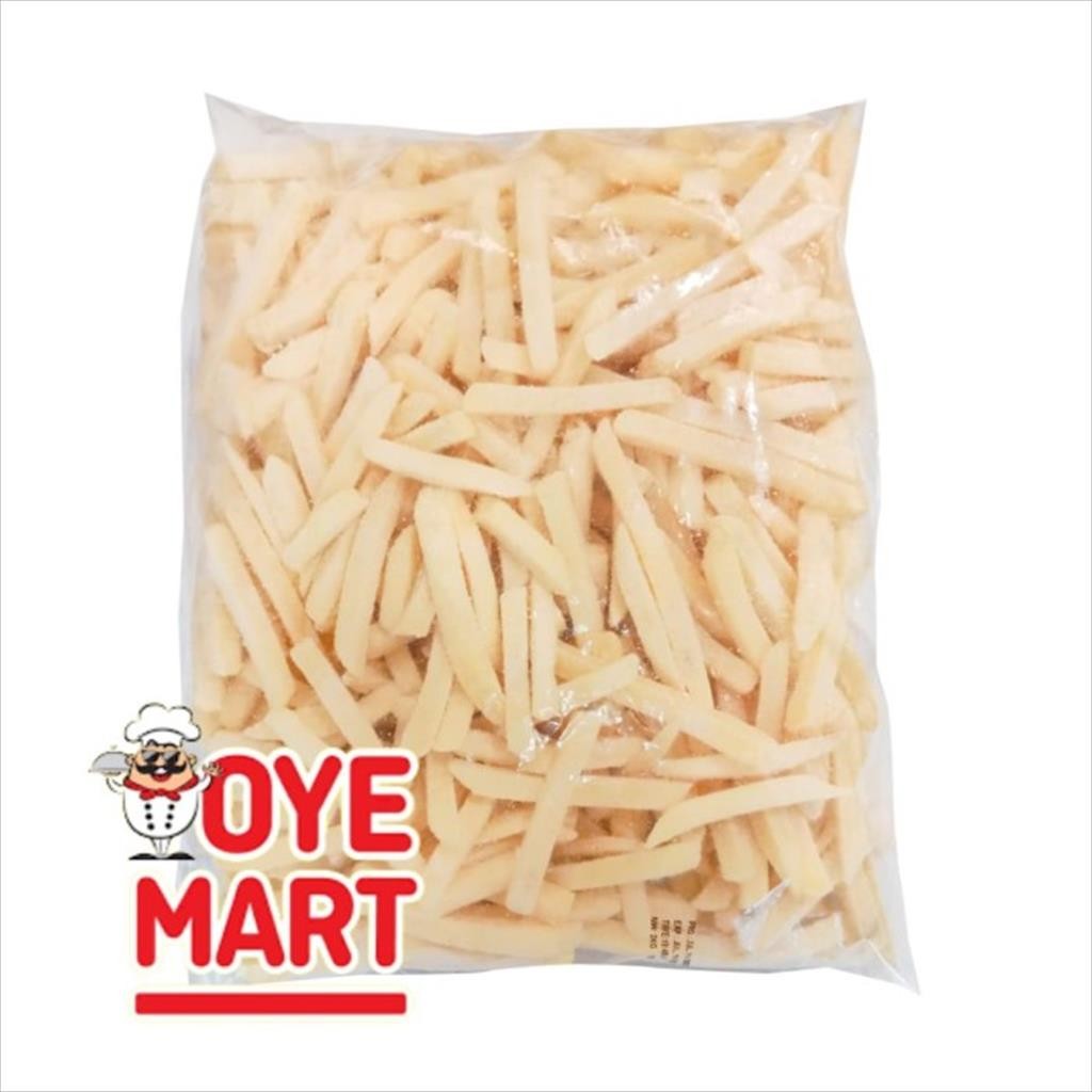 

IDAHO STRAIGHT CUT 2KG TRANSPARAN PACK/KENTANG GORENG /FRENCH FRIES