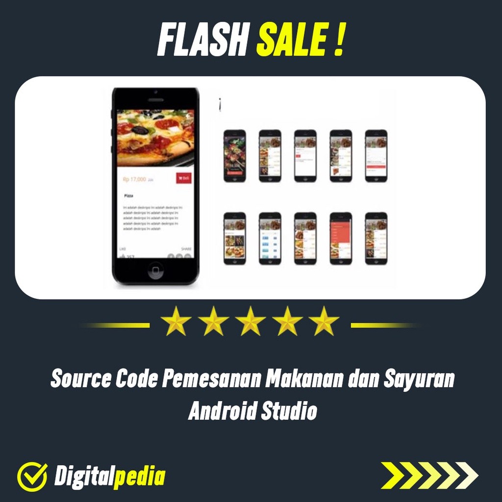 Program SC Source Code Pemesanan Makanan dan Sayuran Android Studio APK Premium Aplikasi Software