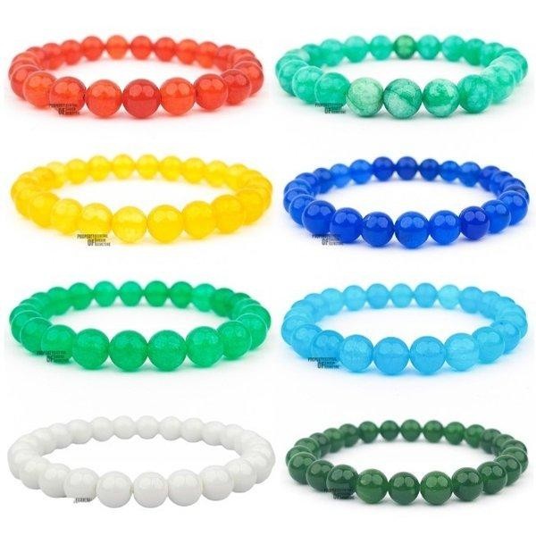 Gelang Batu Natural Red Jade Original Giok Merah - Giok Orange