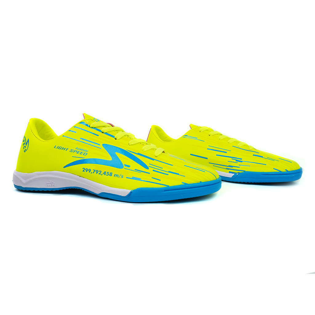 Sepatu Futsal Specs LightSpeed Reborn safety yellow green Unisex | Grade Original | Diskon Spesial