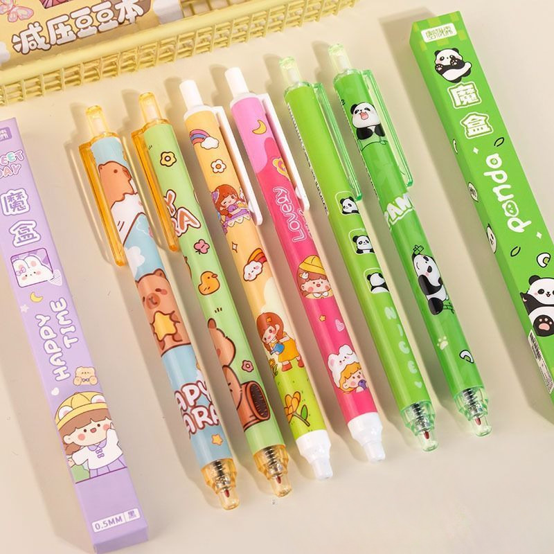 

Ready Pen Capybara Mystery Blind Box Pulpen Misteri Capybara Lucu Unik Murah Pen Misteri Panda