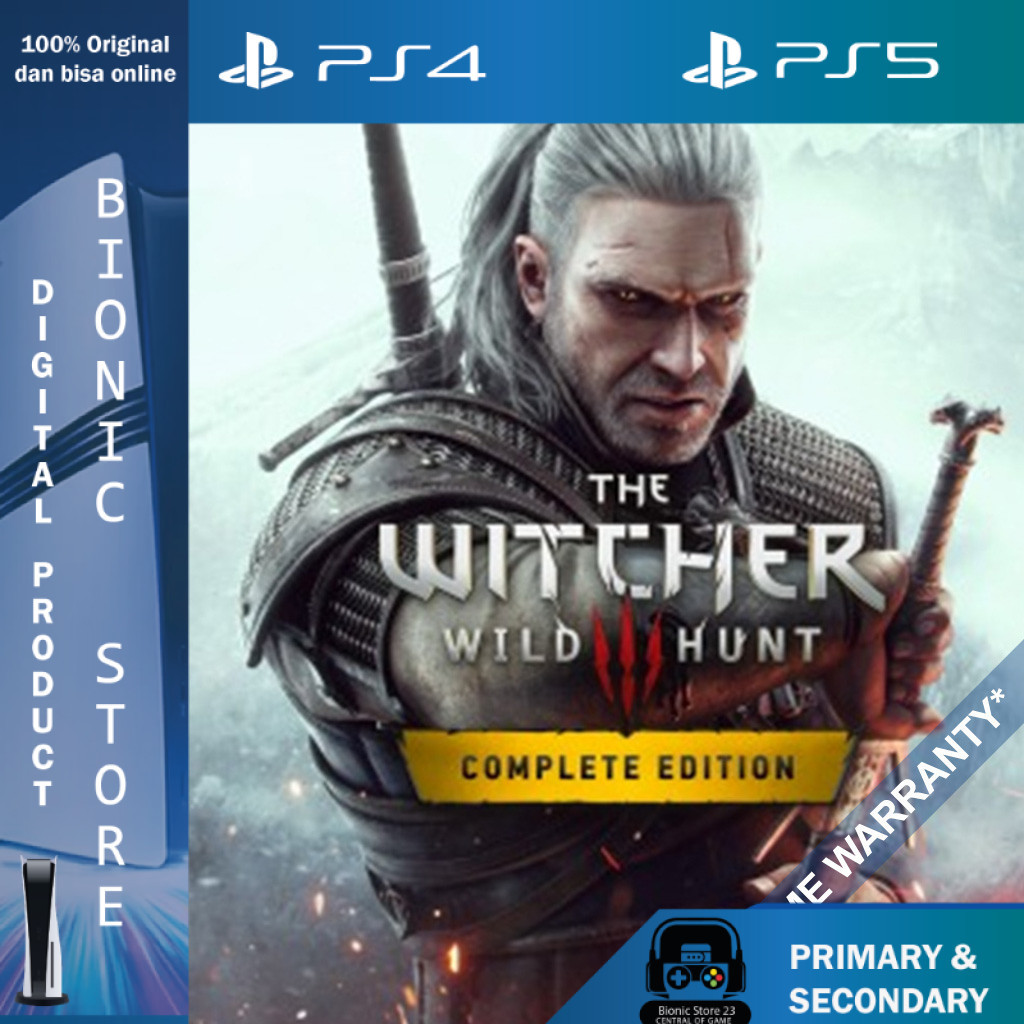 THE WITCHER 3 GOTY PS4 PS5 ORIGINAL DIGITAL GAME