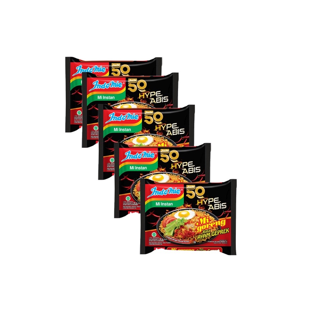 

Indomie Mie Instan Goreng / Indomie Kuah [1Banded isi 5pcs] BRKAH