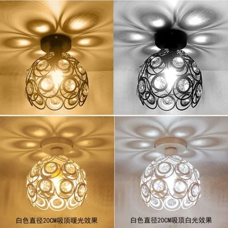 kap lampu kristal minimalis industrial berkualitas
