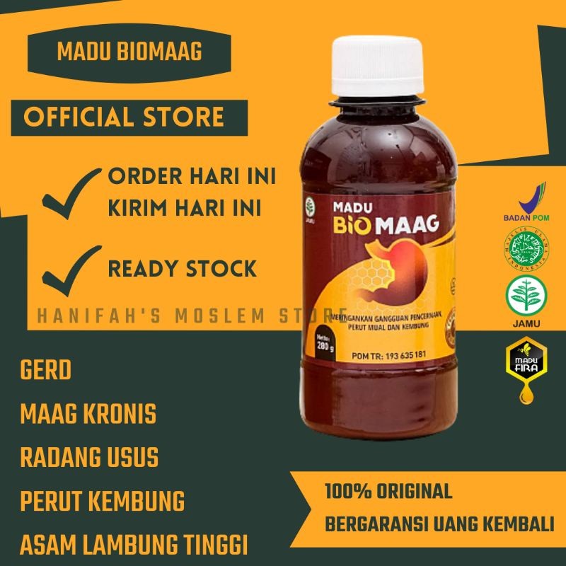 Biomaag Bio Maag Biomag Biosfera Bios Fera Madu Asam Lambung Pencernaan Kronis Akut Asli Original Ob