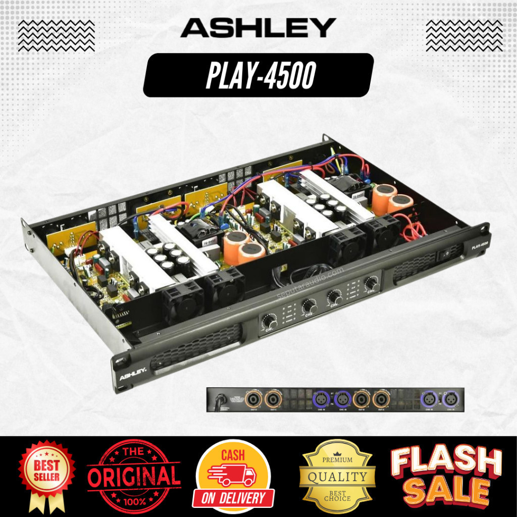 Power Amplifier Ashley Play 4500 Class D Original