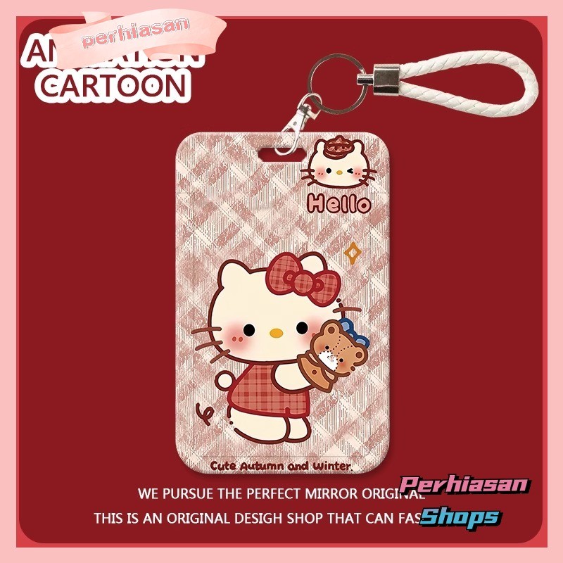 

【Diskon Lebaran】ID CARD HOLDER MOTIF KAWAII TEMPAT KARTU PHOTOCARD PHOTO CARD Dilengkapi Dengan Tali Tangan Berkualitas Tinggi Mendukung Diskon Untuk Pembelian Grosir,Kucing Imut Yang Memakai Bunga Rampai Di Kepala