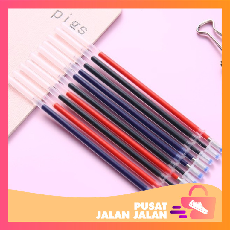 

PJJ - S601 Refill Tinta Pulpen Cair / Tinta Pena Cair Biru Hitam Merah / Isi Ulang Pulpen Gel