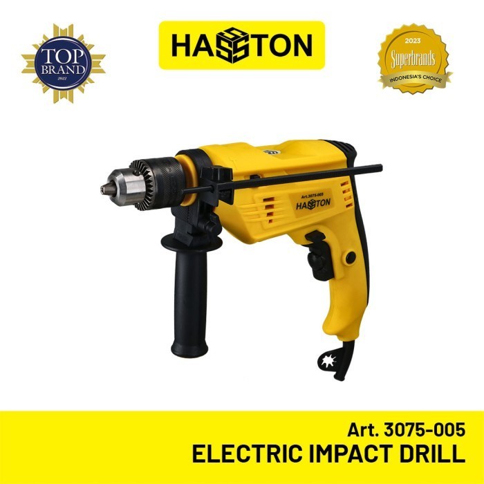 MESIN BOR LISTRIK IMPACT 13MM HASSTON PROHEX 3075-005