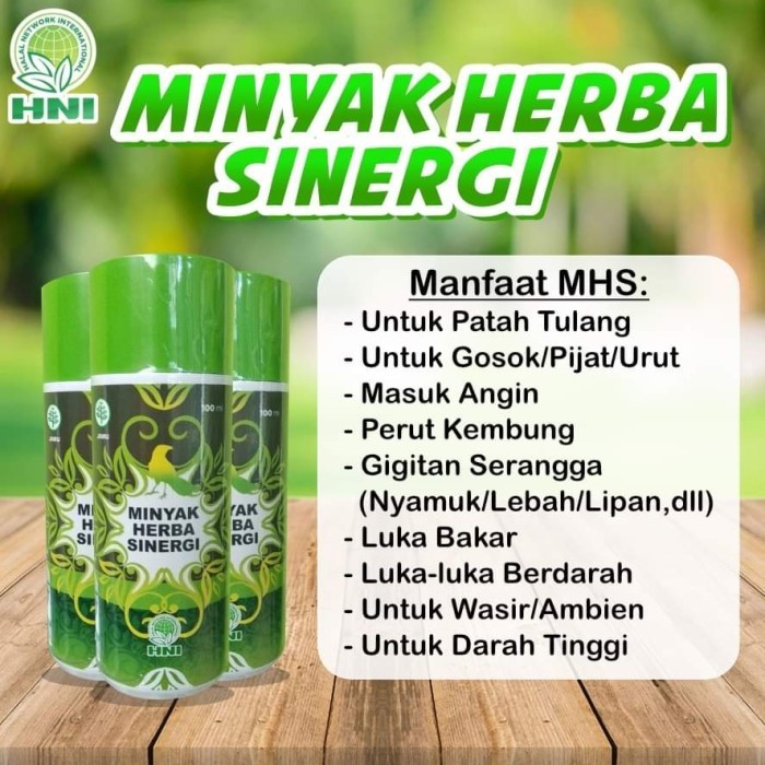 

ASLI Minyak MHS Sinergi Herbal Ori