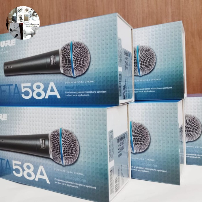 JJ99 Mic kabel Shure Beta 58A Dynamic vocal microphone semi ORI Mikrofon