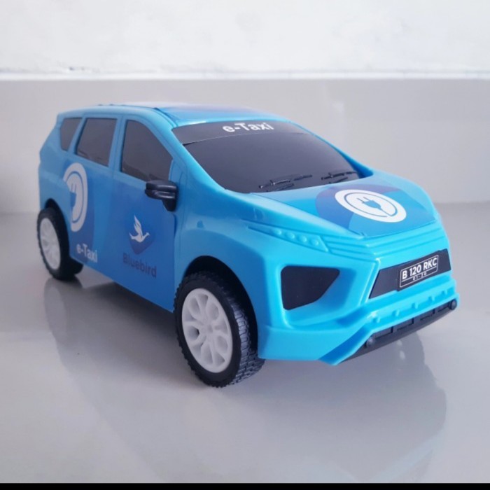 Promo Mainan Mobil Taksi Blue Bird Tarik Edukatif Mobilan Taxi Bluebird Anak