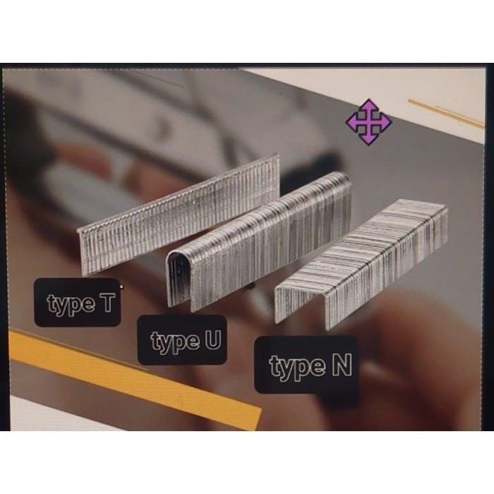 

Staples Tembak Steples Gun Tacker Tembak Kayu Jok Kulit Heavy Duty