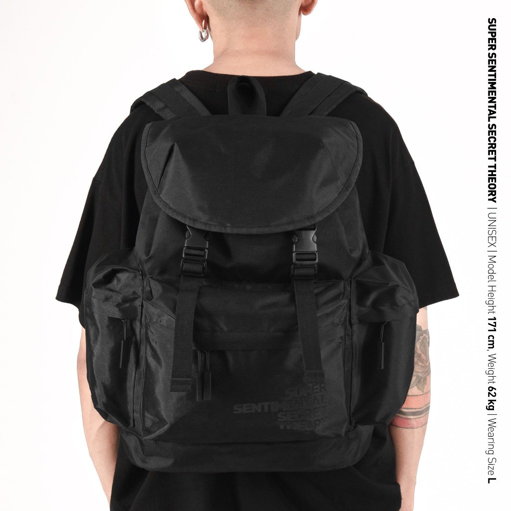 SSST Diablo Tas Backpack Hitam