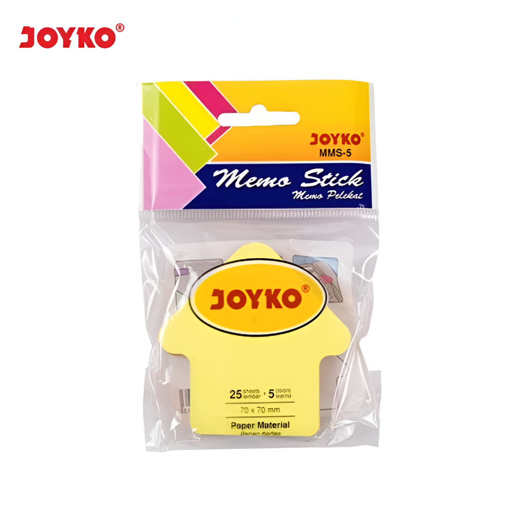 

Memo Stick Kertas Memo Tempel Sticky Note Joyko MMS-5 - Bentuk Panah