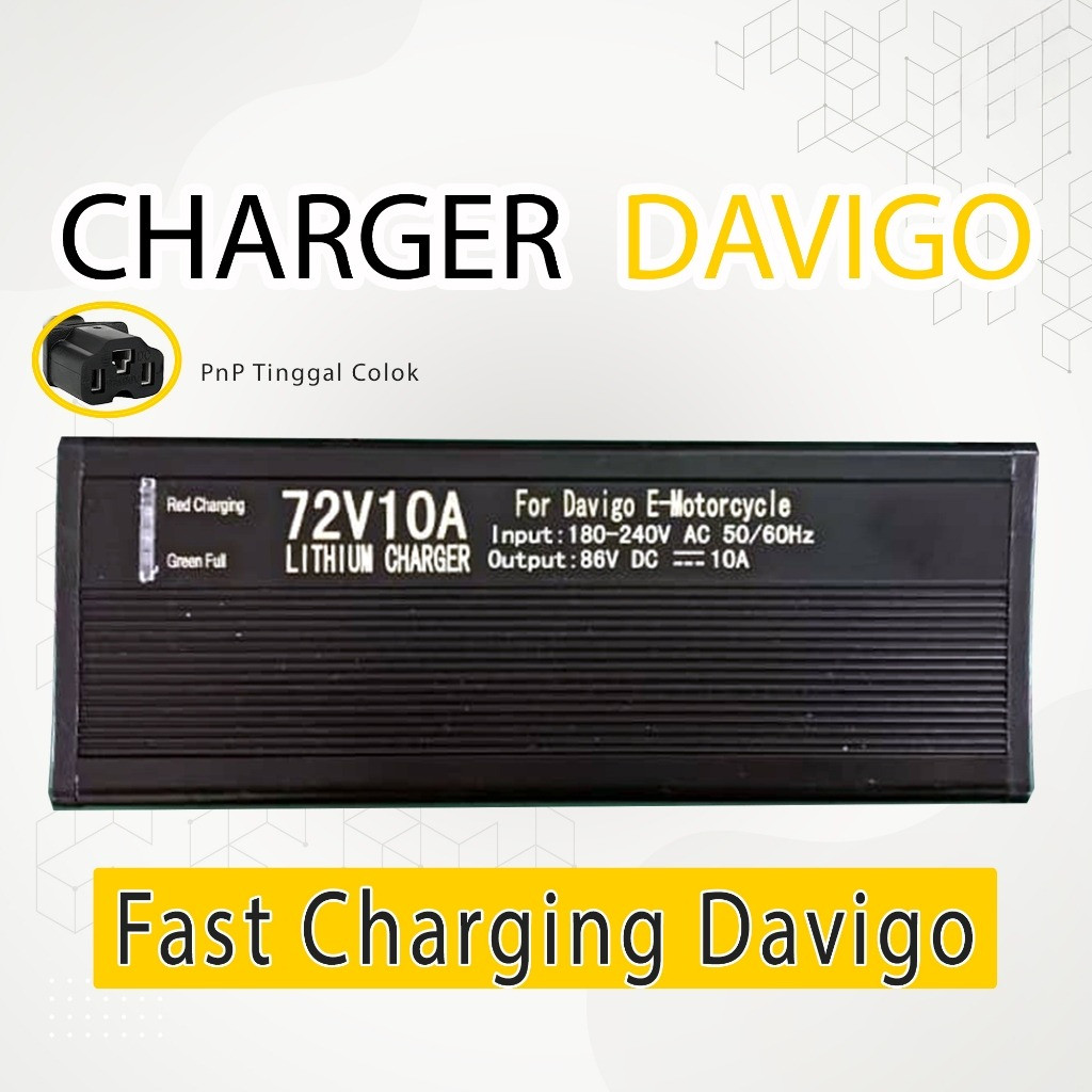 Charger Motor Listrik Davigo Fast Charging