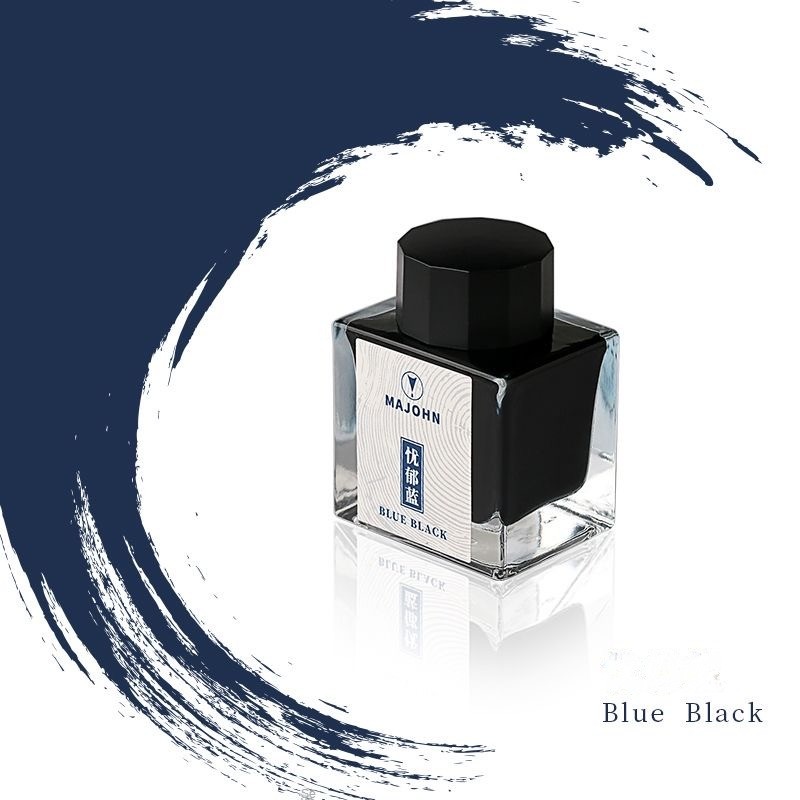 

MAJOHN Fountain Pen Ink 50ml Cartridge Refill Glass Bottled Pen Non-carbon Ink Fountain Pen Office Supplies Stationery