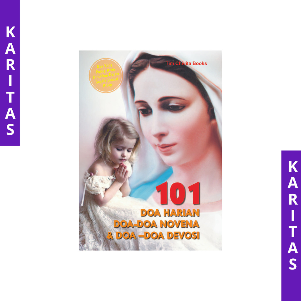 BUKU DOA KATOLIK 101 DOA HARIAN NOVENA DEVOSI MARIA / BUKU DOA ROSARIO NOVENA DAN DEVOSI