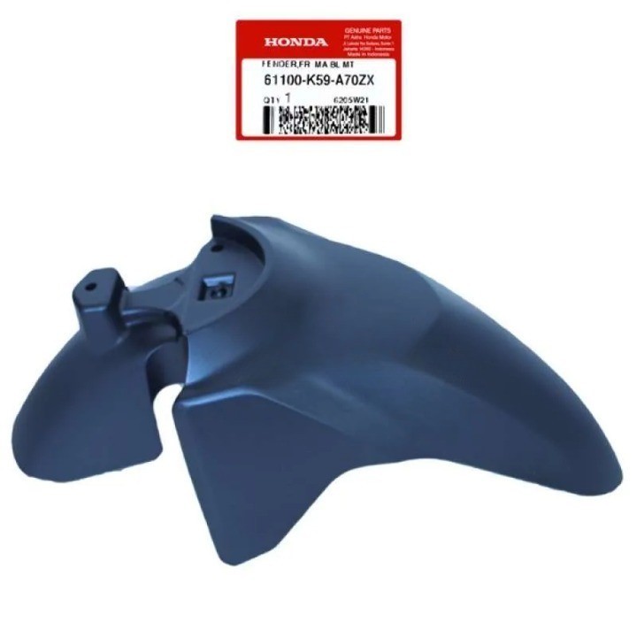 Spakbor Depan (Biru Doff) – New Vario 150 eSP K59J - 61100K59A70ZX (GP)