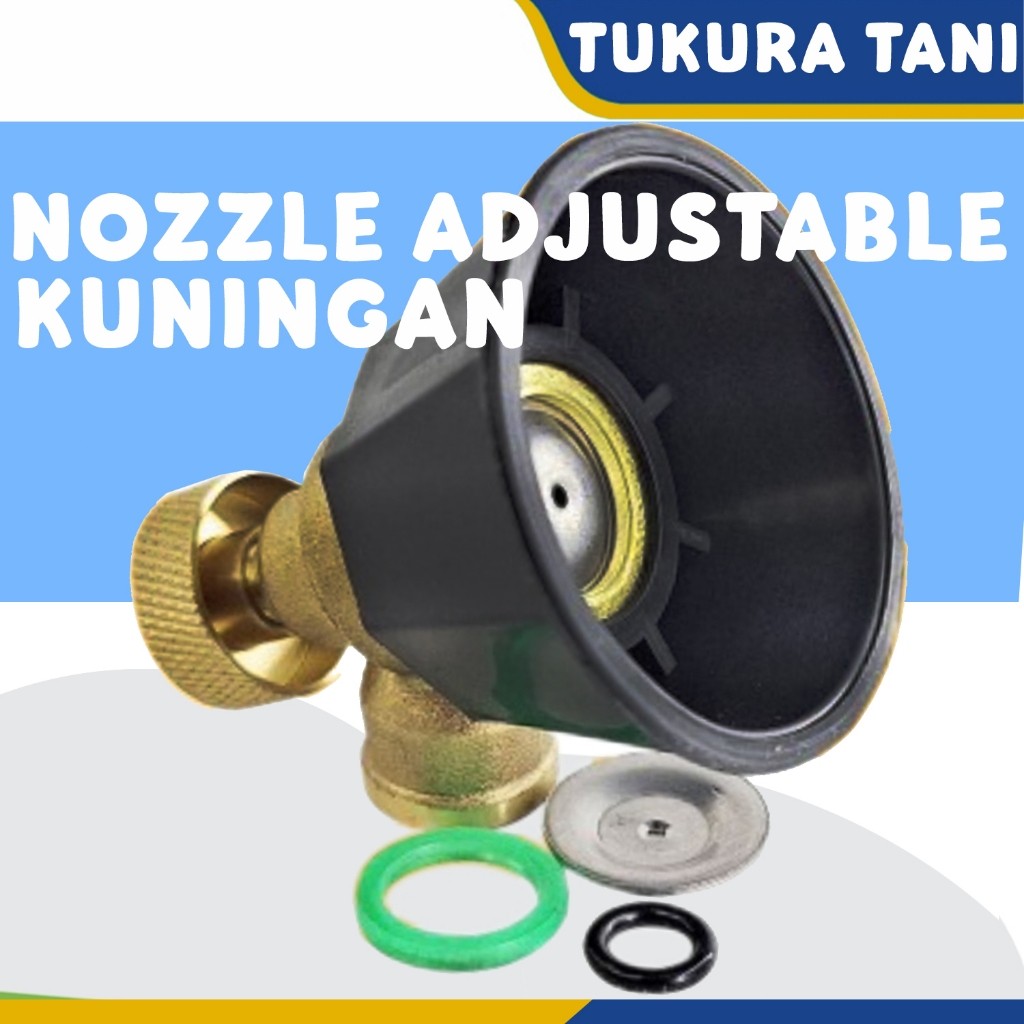 Nozzle Sprayer Tekanan Tinggi Pertanian/Nosel Sprayer Adjustable/Mist Sprayer Nozzle