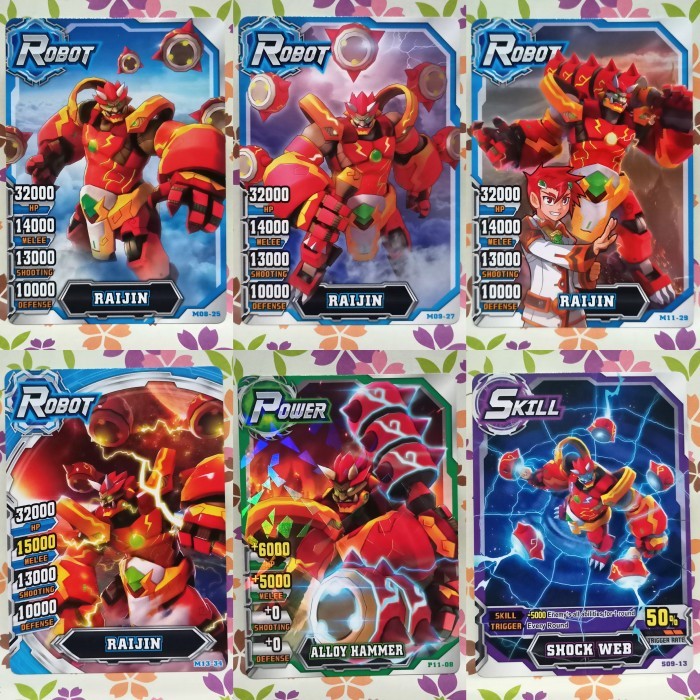 hero of robots normal RAIJIN robot / power / skill