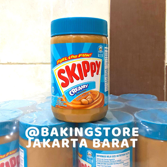 

New Arrival Skippy Creamy Peanut Butter 500 gr | Selai Kacang