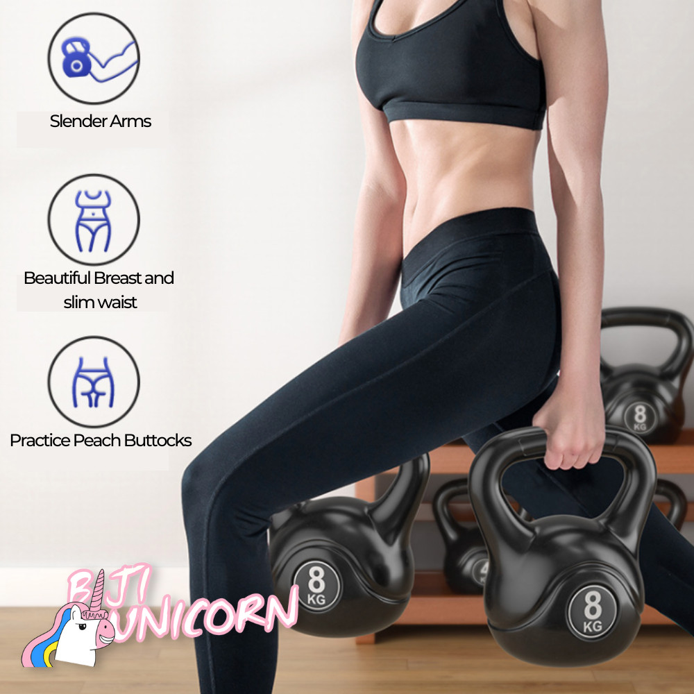 KettleBell 4 KG Barbell 4 KG/ Dumbell 4kg / Barbel 4kg / Dumbell 4kg Weight Lifting Barbel Dumbell 2