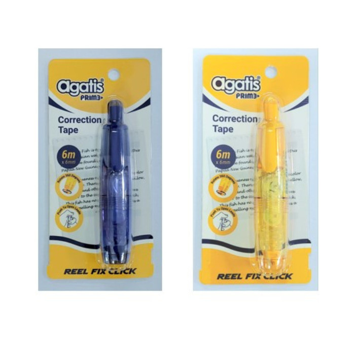 

Asaba Bandung-AGATIS Stationery - Prime Correction Tape Click