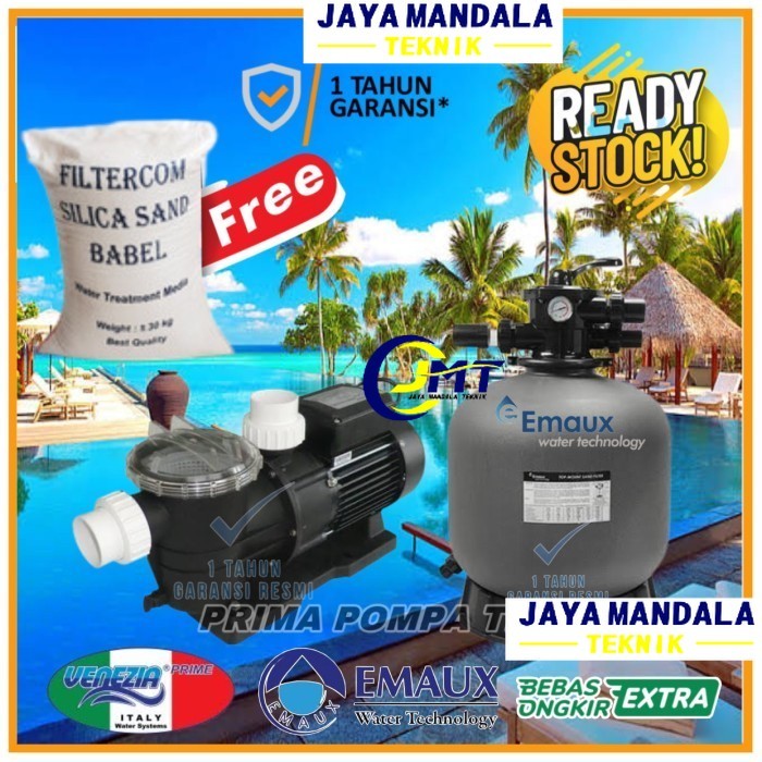 POMPA KOLAM RENANG VENEZIA STP-75 3/4HP KOLAM VENEZIA STP75