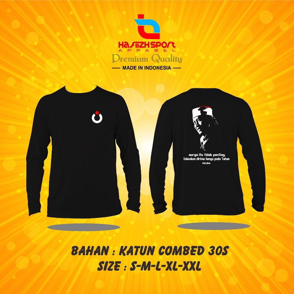 KAOS BAJU MAIYAH / KAOS CAK NUN LENGAN PANJANG PREMIUM