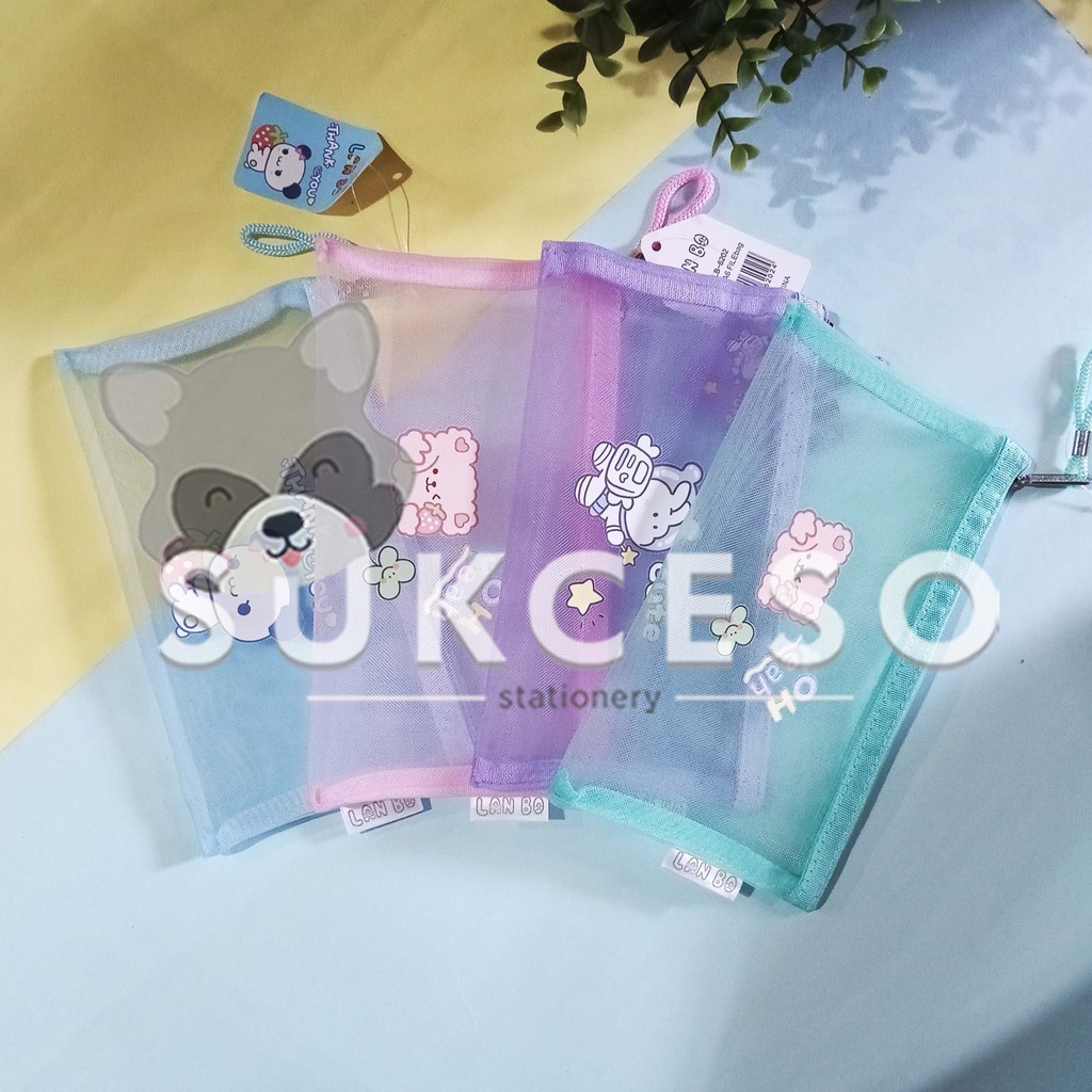 

Fancy Pocket File A6 Lanbo LB-6202 - Tempat Pensil Jaring
