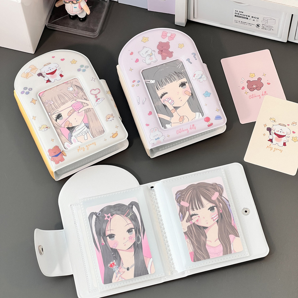 

32P Cute Gaming Series Kolbuk Binder Photocard Album Lucu Tempat pc kolbuk kpop korea