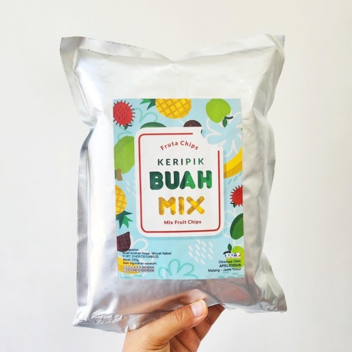 

KERIPIK BUAH MIX 250g (MIX 6 BUAH)