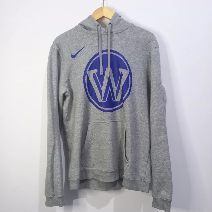 JAKET HOODIE NBA ORIGINAL GOLDEN STATE WARRIORS SIZE L - ABU