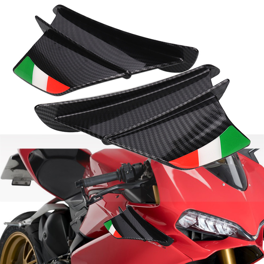 Motorcycle Winglet Aerodynamic Wing Kit For Mv Agusta F4 RR RC 750S 1000 RUSH Superveloce 800/AGO/S 