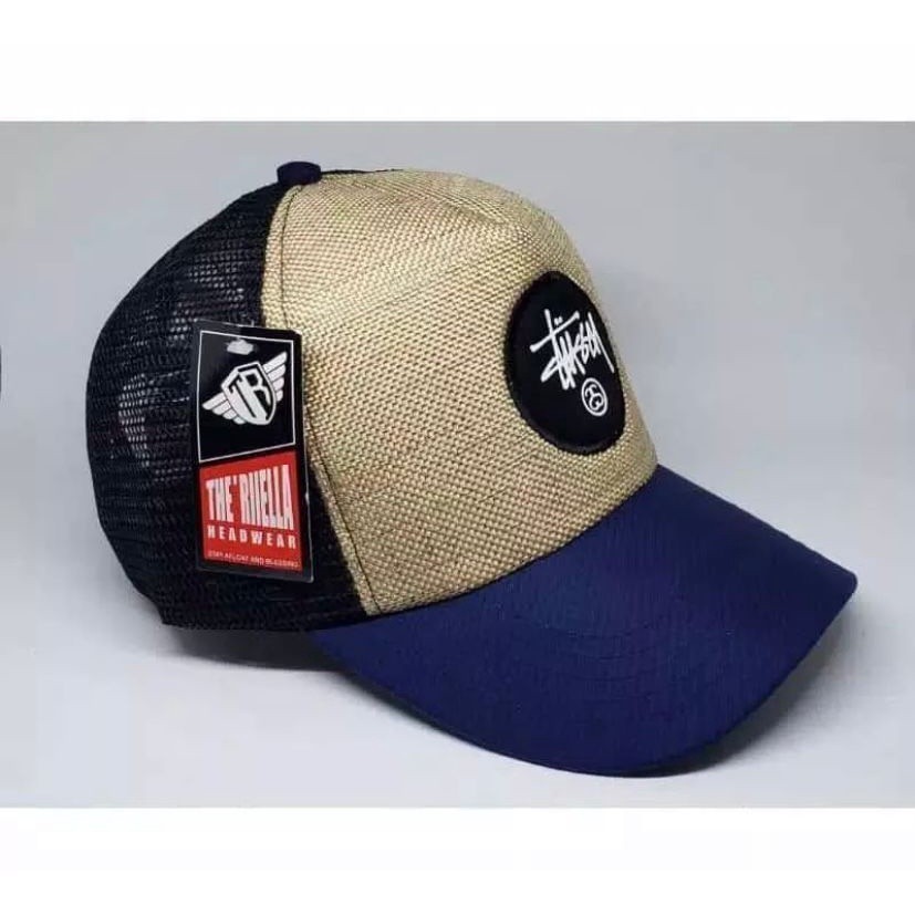 Topi Trucker OUTDOOR GUNUNG - Topi Distro PECINTA ALAM Logo - Topi OUTDOOR GUNUNG Premium - Topi Pri