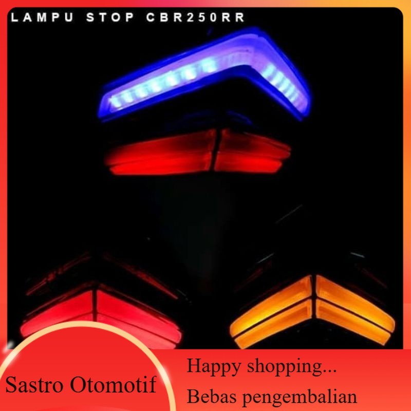 Lampu stop motor CBR250RR CBR 250 RR CBR150 K45 R CBR 150 K45R 3 in 1