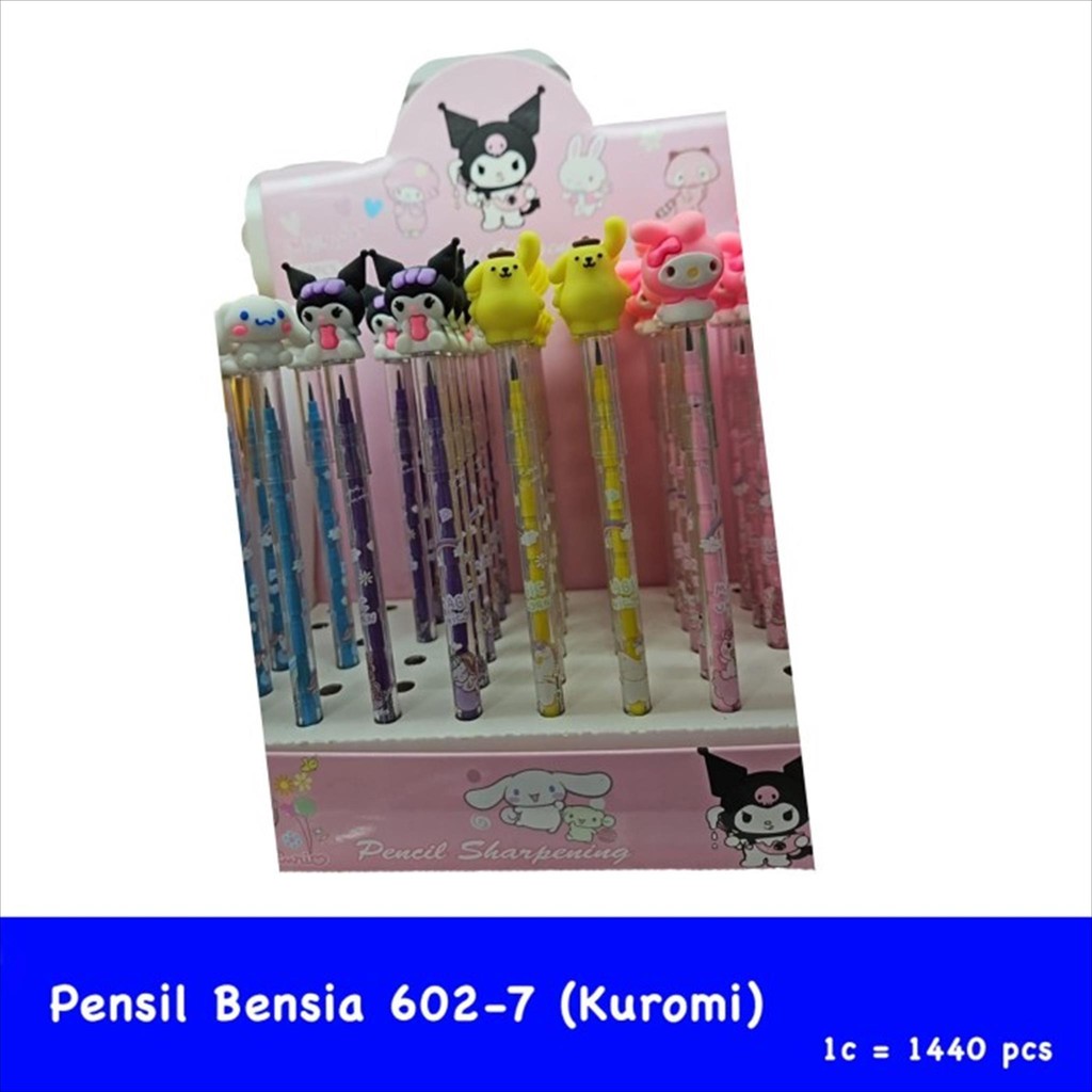 

[D] Pensil Bensia 602-7 (kuromi) (pcs)