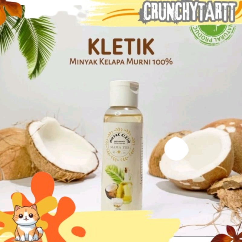 

READYY Minyak keletik 100% MinyakKelapa Murni Asli Kletik Kelentik Klentik Keleutik Minyak ALINGLIM