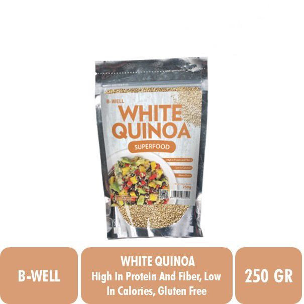 

B-Well White Quinoa 250 gr/Biji Bijian/Makanan Sehat