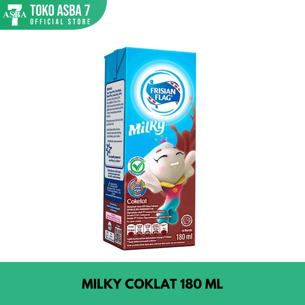 

FRISIAN FLAG MILKY UHT COKLAT 180ML