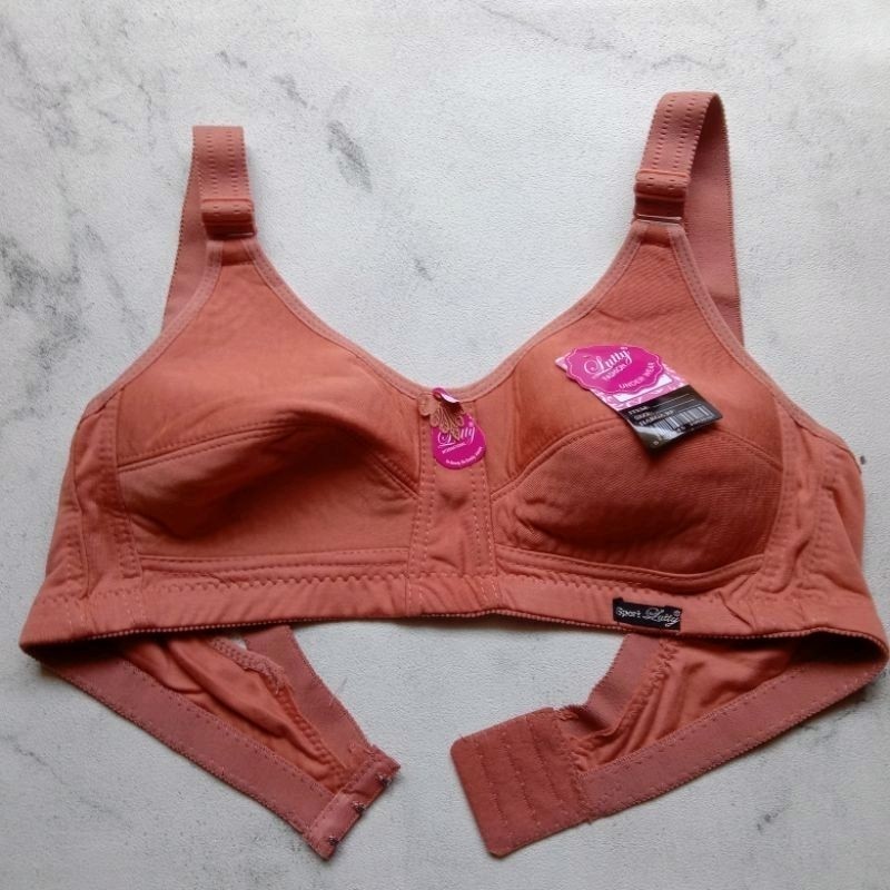 BRA LUTTY KAIT 3 /bh sport bahan katun merek lutty