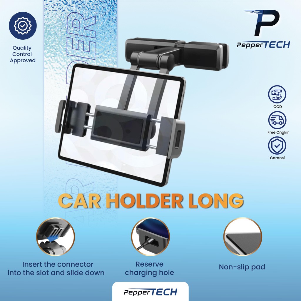 Car Holder Dudukan Tablet Ipad Jok Mobil Universal Penyangga Stand Tablet